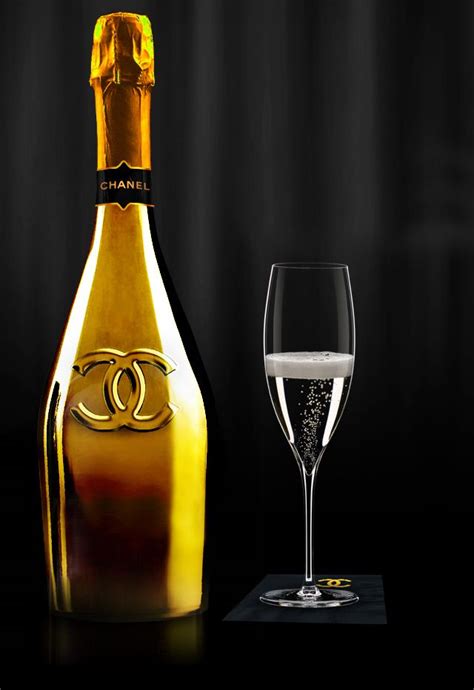 champagne and Chanel website